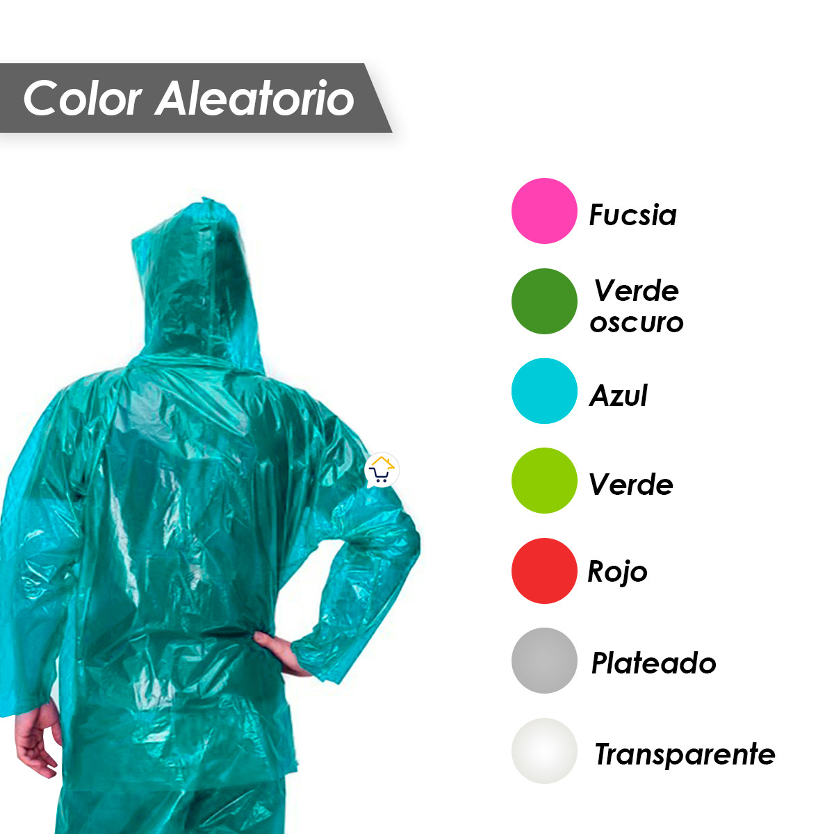 Miniatura 3 de Impermeable Moto Bicicleta IMBT01M